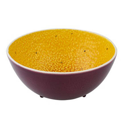 Tropical Fruits 9" Salad Serving Bowl