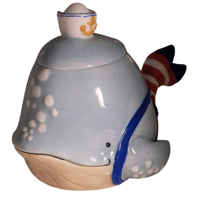 Cookie Jars Figural Cookie Jar & Lid