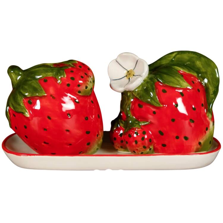 Salt & Pepper Sets Figural Salt & Pepper with Tray Set
