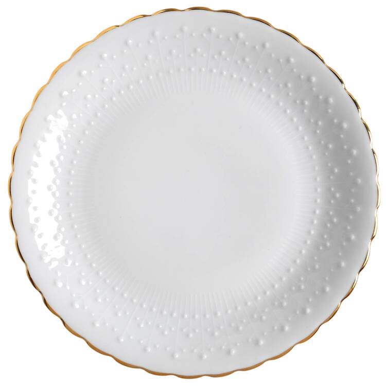 Diadem-Gold Trim Salad Plate