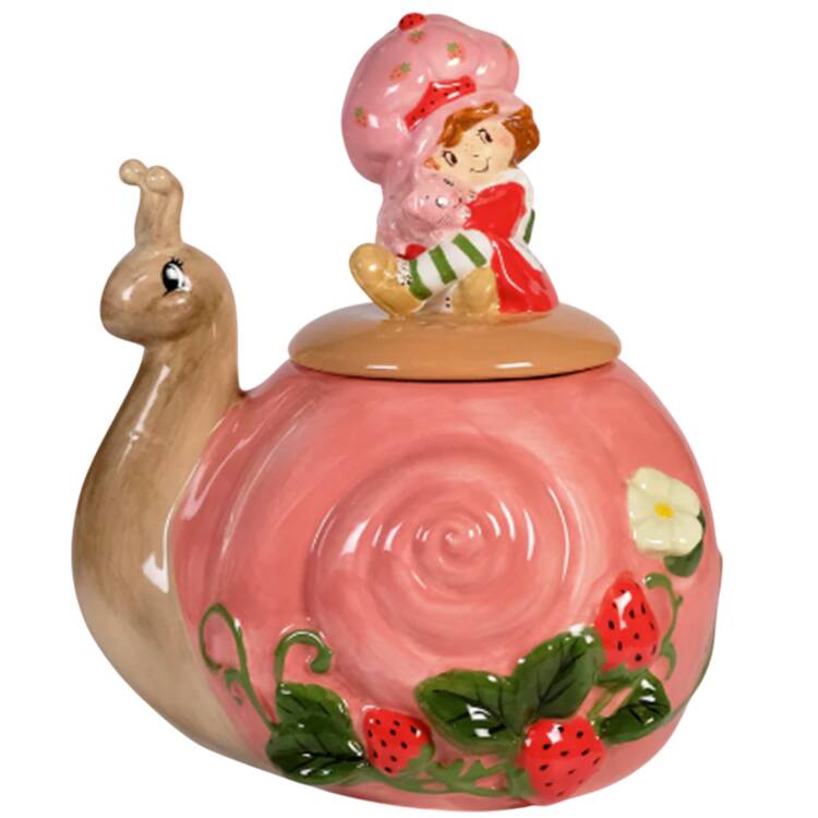 Strawberry Shortcake Figural Teapot & Lid