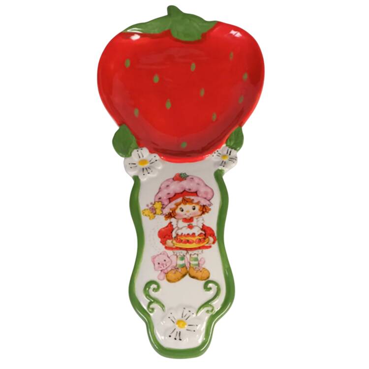 Strawberry Shortcake Figural Spoon Rest