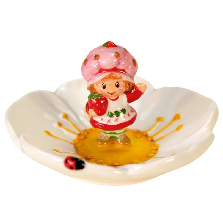 Strawberry Shortcake Figural Ring Holder