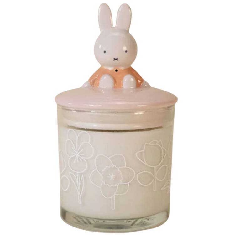 Miffy Glassware Candle Jar & Lid