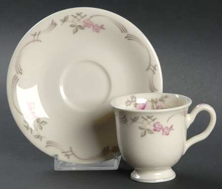Belrose Flat Demitasse Cup & Saucer Set