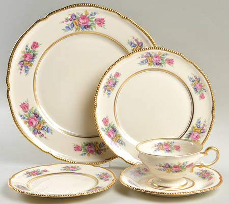 Castleton Bouquet 5 Piece Place Setting