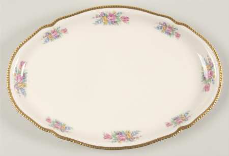 Castleton Bouquet 13" Oval Serving Platter