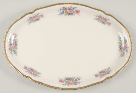 Castleton Bouquet 16" Oval Serving Platter