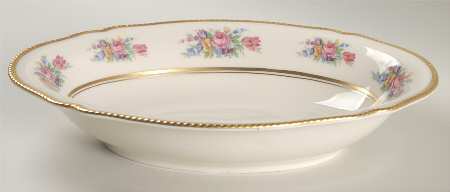 Castleton Bouquet 11" Oval Vegetable Bowl