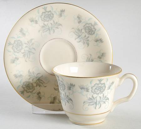 Caprice Flat Demitasse Cup & Saucer Set