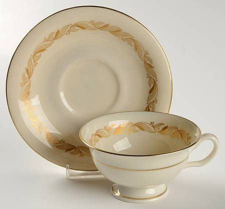 Carlton Footed Cup & Saucer Set