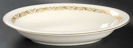 Carlton 10" Oval Vegetable Bowl