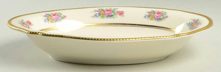 Castleton Rose 10" Oval Vegetable Bowl