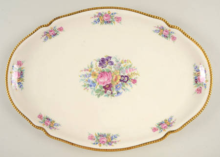 Castleton Rose 19" Oval Serving Platter