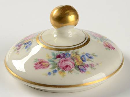 Castleton Rose Lid for Sugar Bowl
