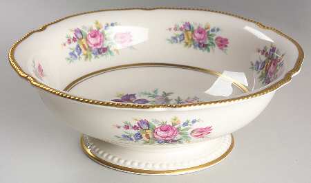 Castleton Rose 9" Round Vegetable Bowl