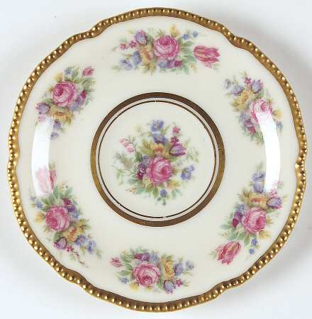 Castleton Rose Saucer for Demitasse Cup
