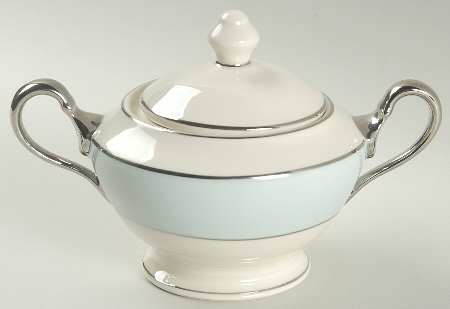 Castleton Turquoise Sugar Bowl & Lid