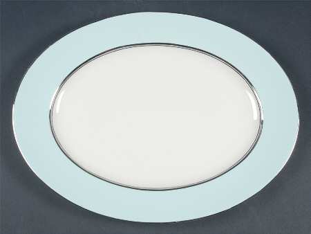 Castleton Turquoise 13" Oval Serving Platter