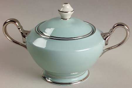 Castleton Turquoise Sugar Bowl & Lid