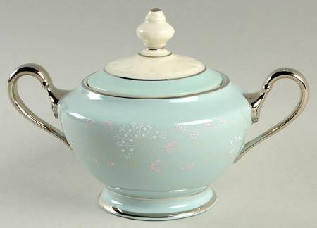 Corsage Sugar Bowl & Lid