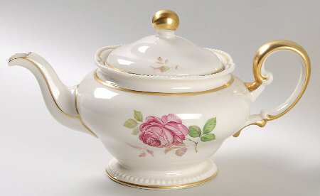 Dolly Madison Teapot & Lid