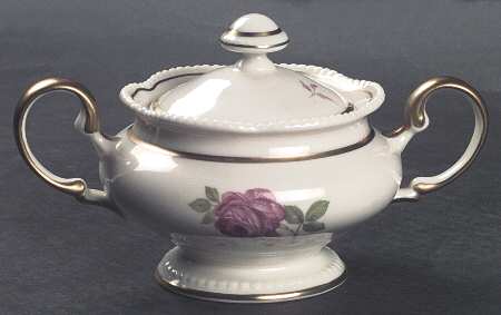 Dolly Madison Sugar Bowl & Lid