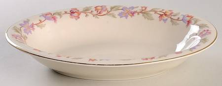 Fantasy 10" Oval Vegetable Bowl