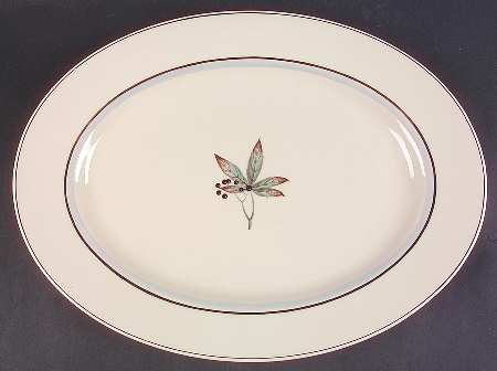 Glenwood 15" Oval Serving Platter by Castleton (USA)