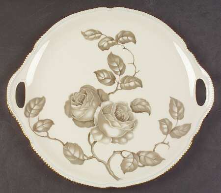 Gloria Handled Cake Plate