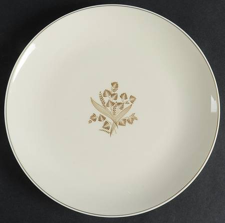 Golden Meadow Salad Plate