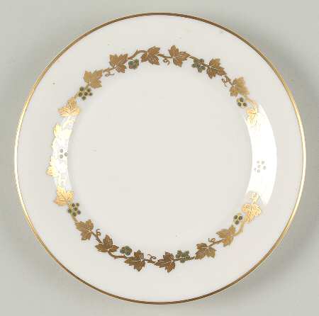 Golden Melody Bread & Butter Plate by Castleton (USA)
