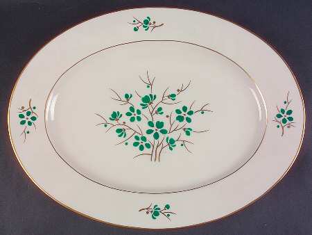Jade 15" Oval Serving Platter