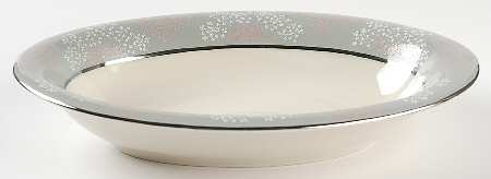 Lace 10" Oval Vegetable Bowl