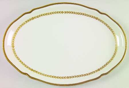 Laurel 16" Oval Serving Platter
