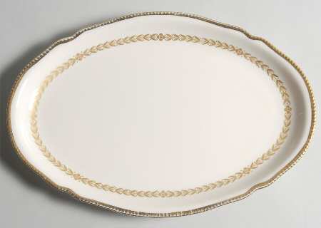 Laurel 13" Oval Serving Platter