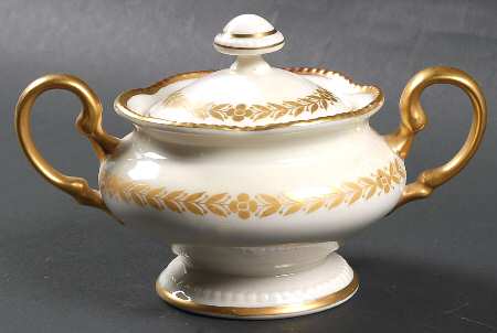 Laurel Sugar Bowl & Lid