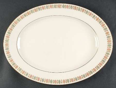 Lavalliere 15" Oval Serving Platter