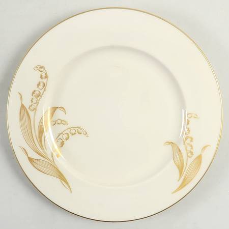 Lily of the Valley Luncheon Plate