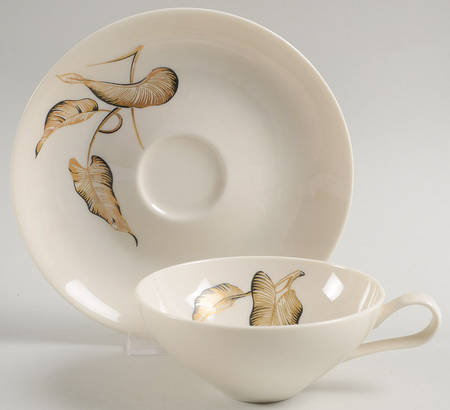 Lyana (Coupe Shape) Flat Cup & Saucer Set