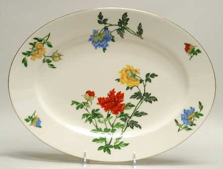Ma Lin 15" Oval Serving Platter