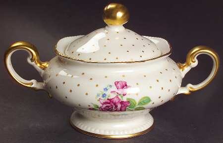 Martha Washington Sugar Bowl & Lid