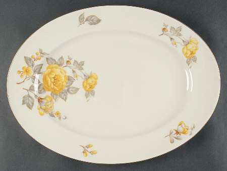 Mayfair 18" Oval Serving Platter