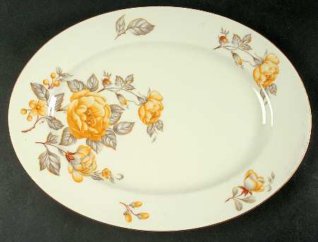 Mayfair 15" Oval Serving Platter