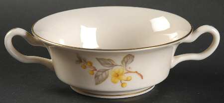 Mayfair Footed Cream Soup Bowl