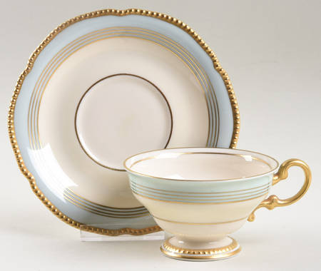 Patricia Footed Cup & Saucer Set