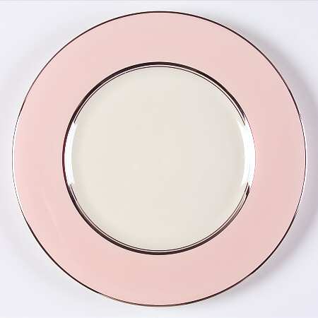 Shell Pink Salad Plate