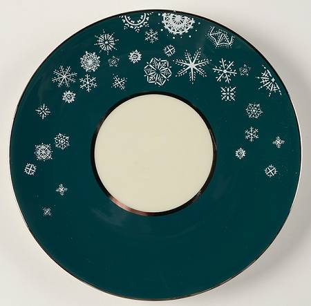Snowflake Saucer for Cream Soup Bowl