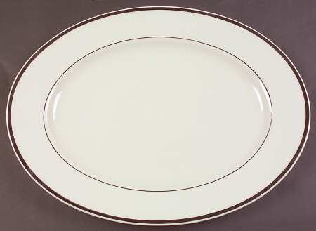 St. Regis 15" Oval Serving Platter by Castleton (USA)
