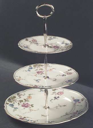 Sunnyvale 13 7/8"-14 1/4" 3-Tiered Serving Tray(DP,SP,BB) HC